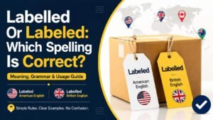 Labelled Or Labeled: Which Spelling Is Correct?