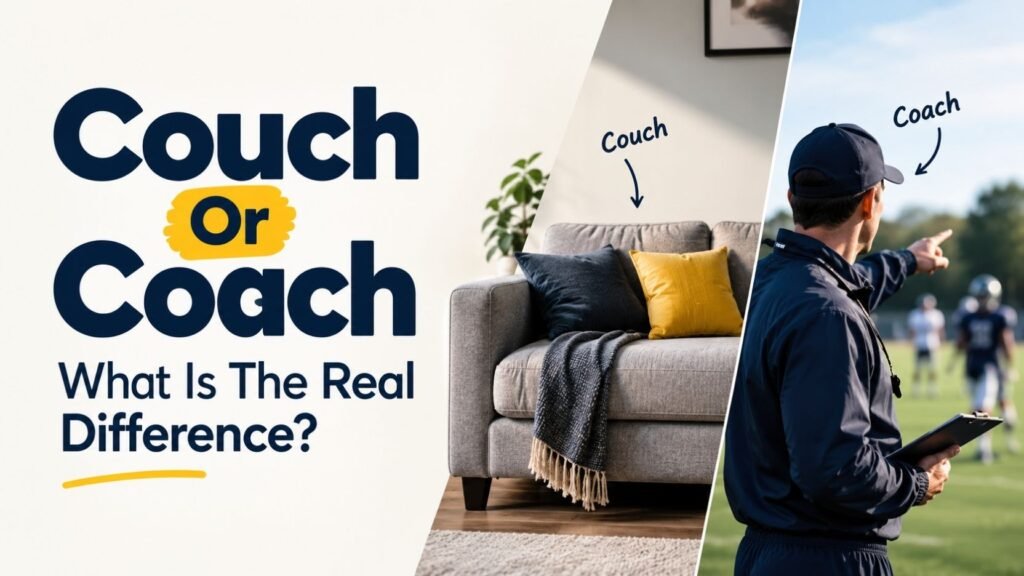 Couch Or Coach: What Is The Real Difference?