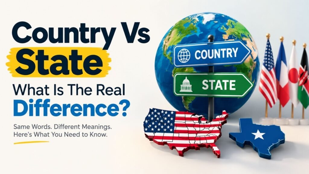 Country Vs State: What Is the Real Difference?