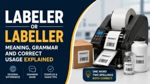 Labeler or Labeller: Meaning, Grammar And Correct Usage Explained