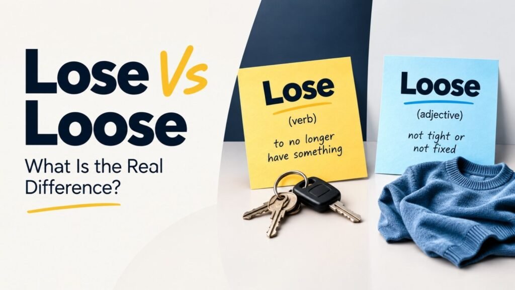 Lose Vs Loose: What Is the Real Difference?