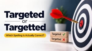 Targeted Or Targetted: Which Spelling Is Actually Correct?