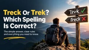 Treck Or Trek: Which Spelling Is Correct?