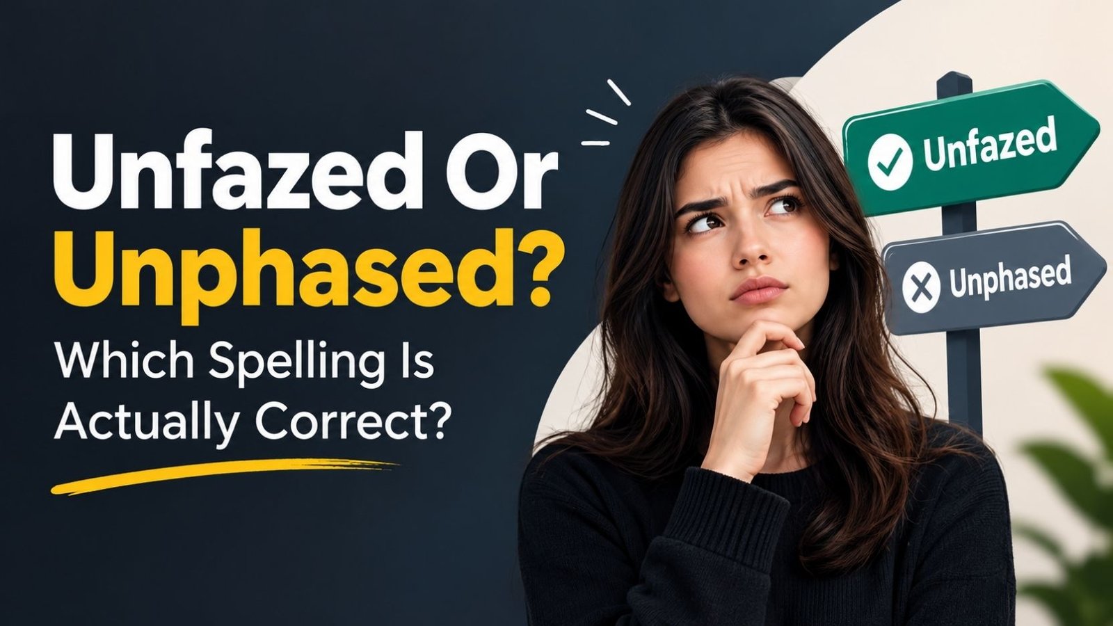 Unfazed Or Unphased: Which Spelling Is Actually Correct?