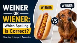 Weiner Or Wiener: Which Spelling Is Correct?