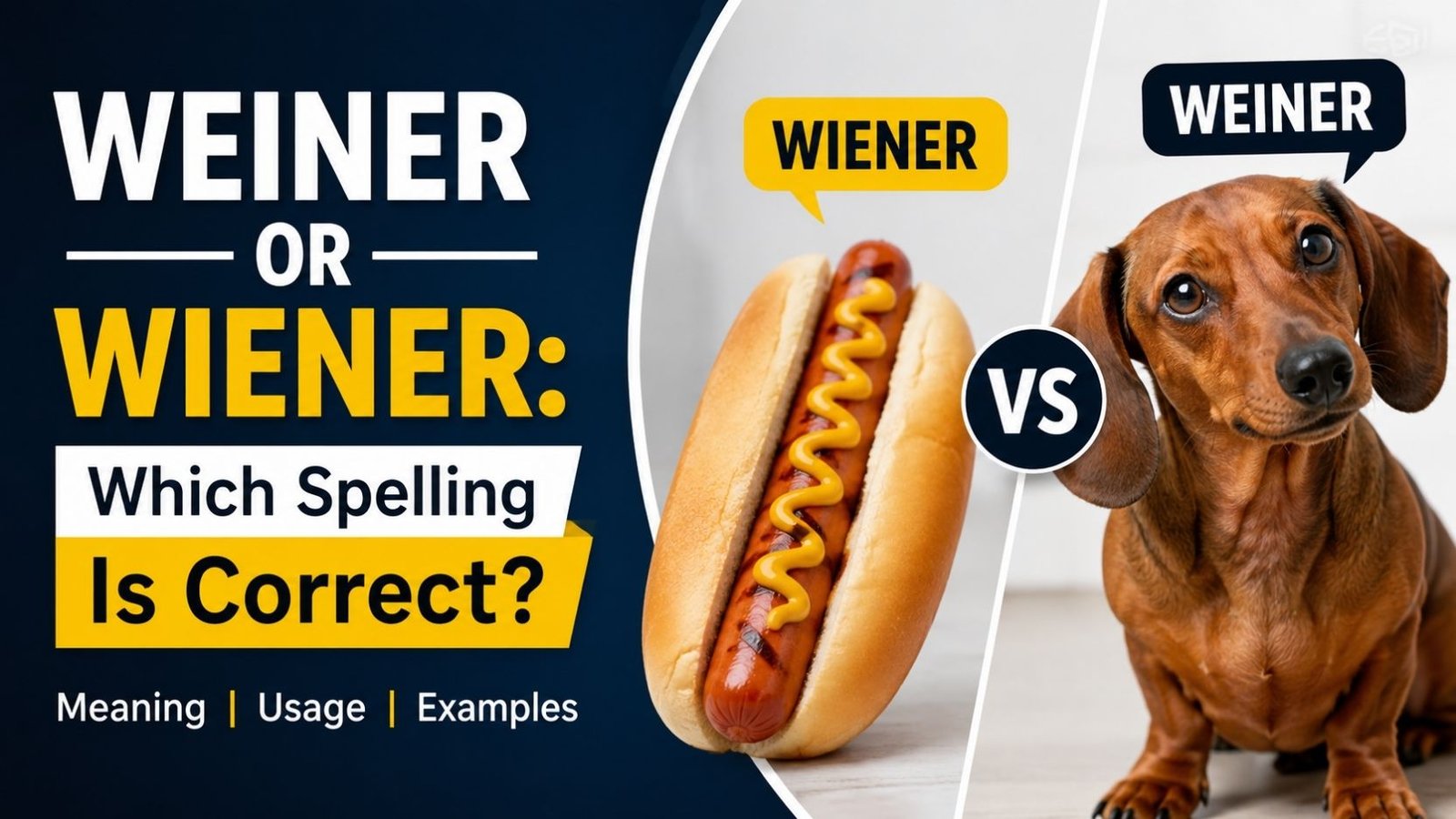 Weiner Or Wiener: Which Spelling Is Correct?