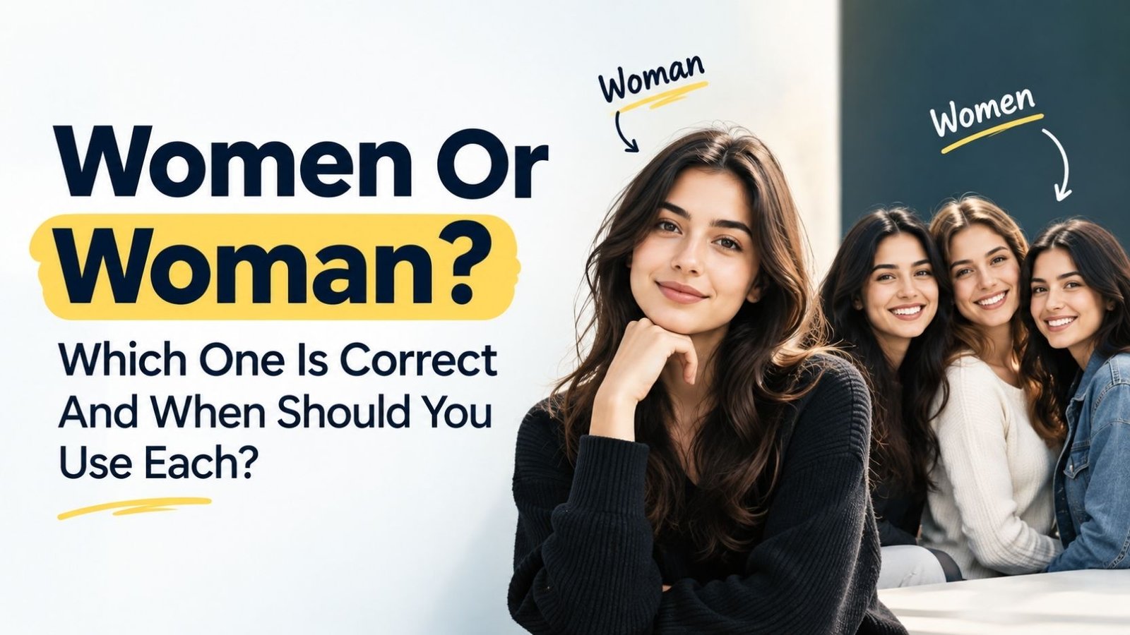 Women Or Woman: Which One Is Correct And When Should You Use Each?