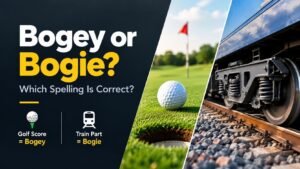 Bogey or Bogie: Which Spelling Is Correct?