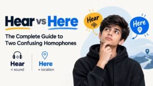 Hear vs Here: The Complete Guide to Two Confusing Homophones