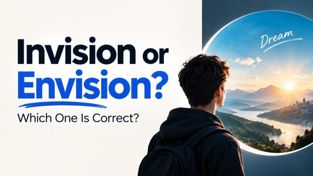 Invision or Envision: Which One Is Correct?