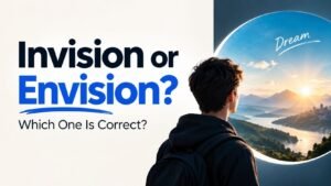 Invision or Envision: Which One Is Correct?