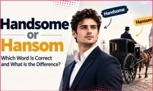 Handsome or Hansom: Which Word Is Correct and What Is the Difference?