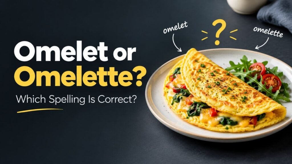 Omelet or Omelette: Which Spelling Is Correct?
