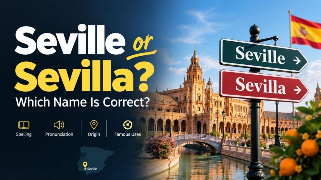 Seville or Sevilla: Which Name Is Correct?