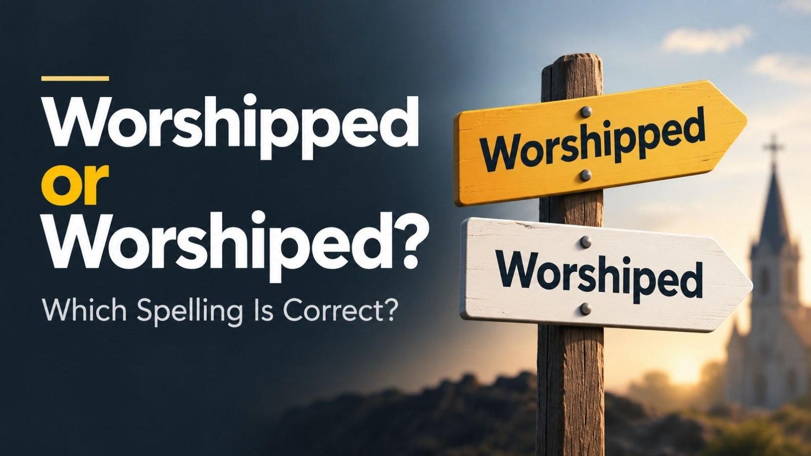 Worshipped or Worshiped: Which Spelling Is Correct?
